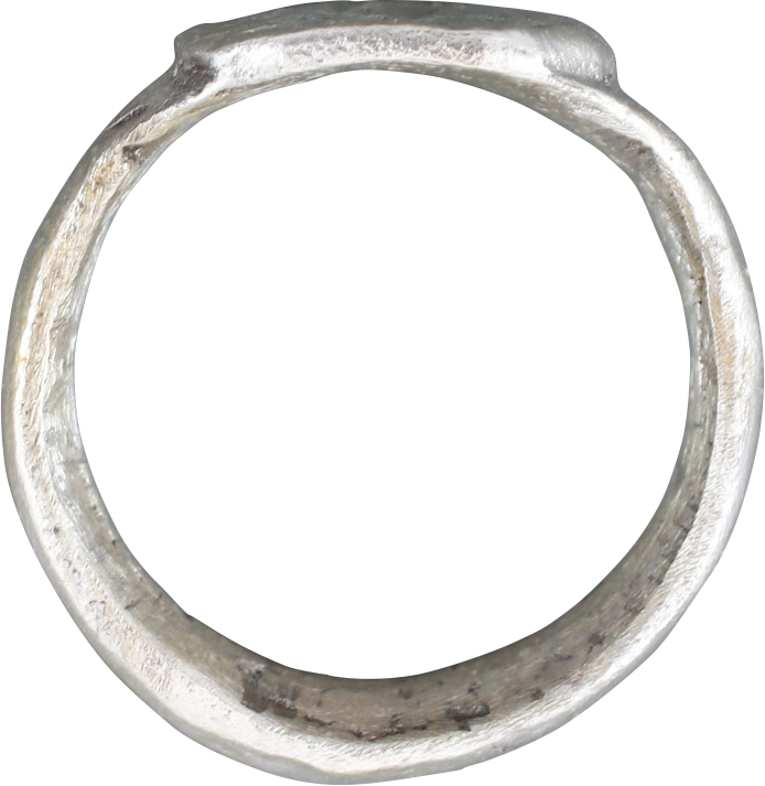 MEDIEVAL EUROPEAN RING, 900-1200 AD, SIZE 4 ¾ - Royalty Rings