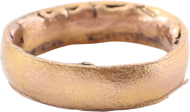 VIKING WEDDING RING, 800-900 AD, SIZE 8 ¼ - Royalty Rings