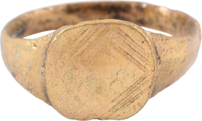 MEDIEVAL EUROPEAN RING, 900-1200 AD, SIZE 8 ¼ - Royalty Rings