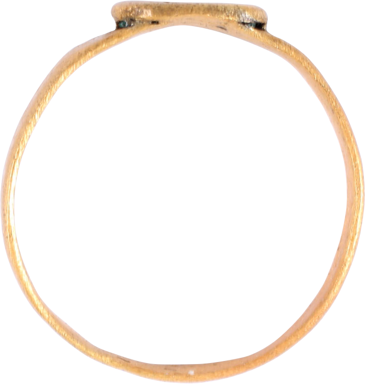 LATE MEDIEVAL CHRISTIAN RING, 15th-16th CENTURY, SIZE 7 3/4 - Royalty Rings