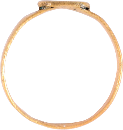 LATE MEDIEVAL CHRISTIAN RING, 15th-16th CENTURY, SIZE 7 3/4 - Royalty Rings