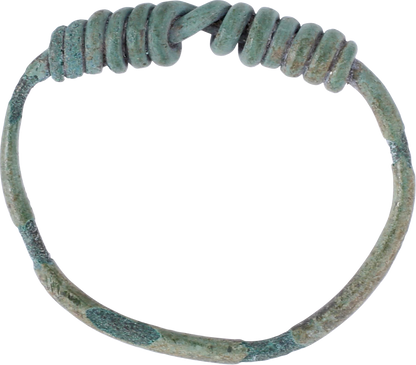 CELTIC FINGER RING C.400-100 BC SIZE 7 1/2 - Royalty Rings