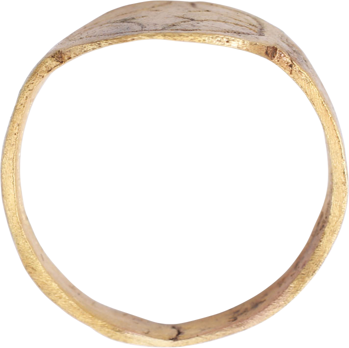 MEDIEVAL EUROPEAN CHRISTIAN RING, 9TH-11TH CENTURY, SIZE 8 ½ - Royalty Rings