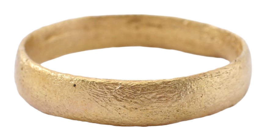 ANCIENT VIKING WEDDING RING, SIZE 10