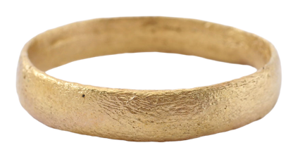 ANCIENT VIKING WEDDING RING, SIZE 10