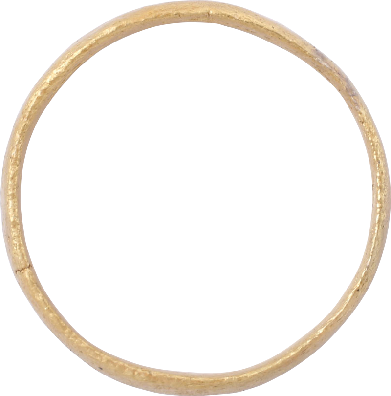ANCIENT VIKING WEDDING RING, SIZE 10