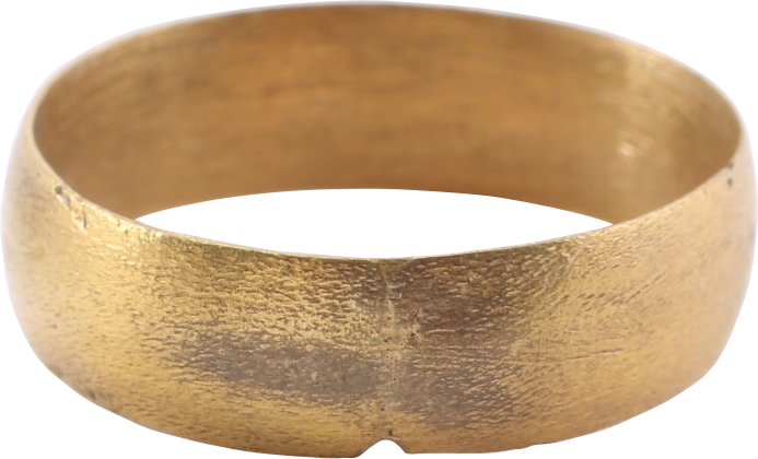 VIKING WEDDING RING, 9TH-11TH CENTURY AD, SIZE 10 1/2
