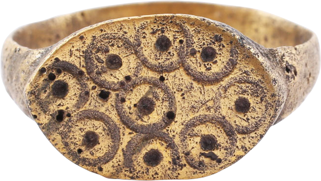 MEDIEVAL ANGLO-SAXON (ENGLISH) RING, SIZE 10 ½ - Royalty Rings