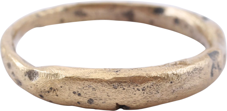 ANCIENT VIKING WEDDING RING SIZE 6 3/4 - Royalty RIngs