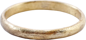 ANCIENT VIKING WEDDING RING, SIZE 5 - Picardi Jewelry
