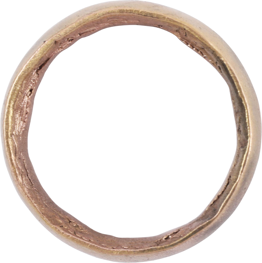 ANCIENT VIKING WEDDING RING 10th-11th century AD.   SIZE 5 1/4