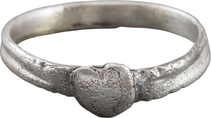 ENGLISH SWEETHEART OR WEDDING RING, TUDOR PERIOD, SIZE 8 1/4 - Picardi Jewelry