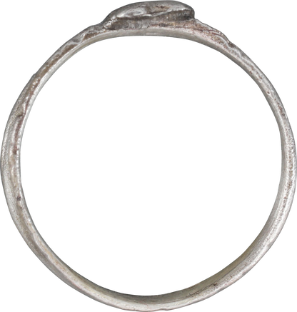 ENGLISH SWEETHEART OR WEDDING RING, TUDOR PERIOD, SIZE 8 1/4 - Picardi Jewelry