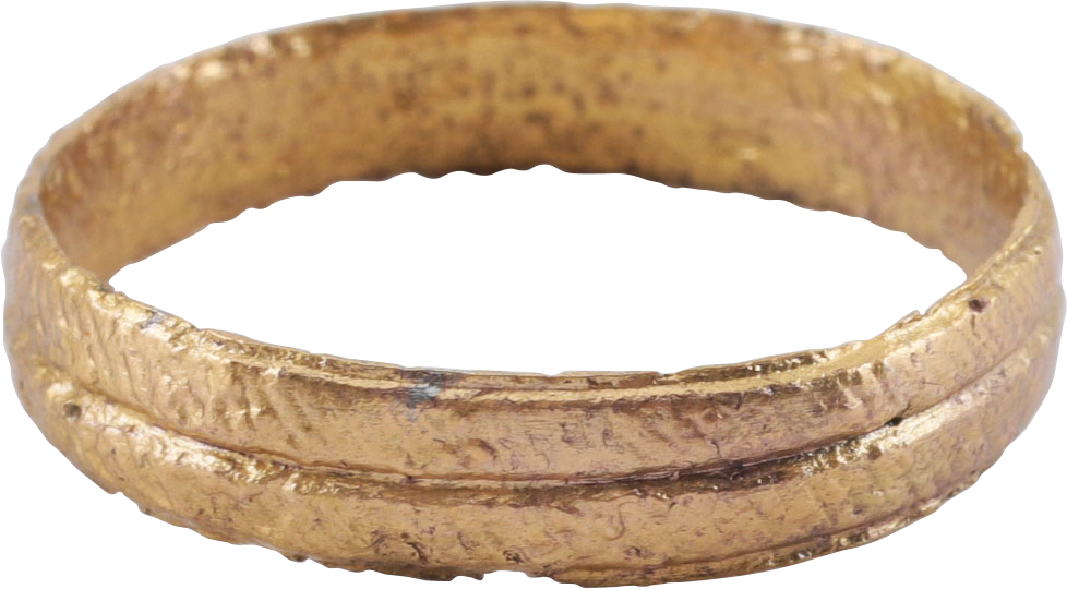 VIKING WEDDING RING, 850-1050 AD, SIZE 10 1/4 - Royalty Rings