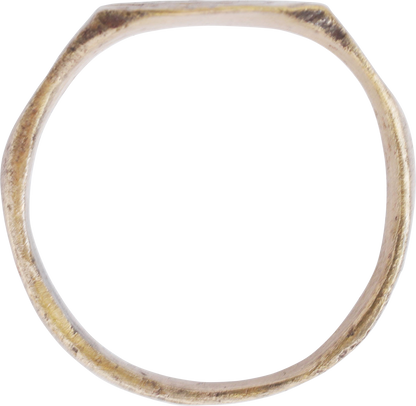 MEDIEVAL EUROPEAN RING 10TH-13TH CENTURY AD, SIZE 12 - Fagan Arms