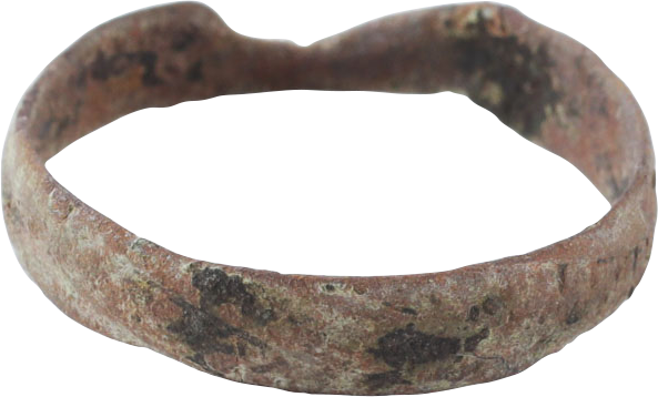 MEDIEVAL EUROPEAN WEDDING RING, 15TH CENTURY, SIZE 7 ½ - Royalty Rings