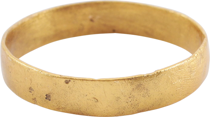 ANCIENT VIKING WEDDING RING 10th-11th century AD.   SIZE 11