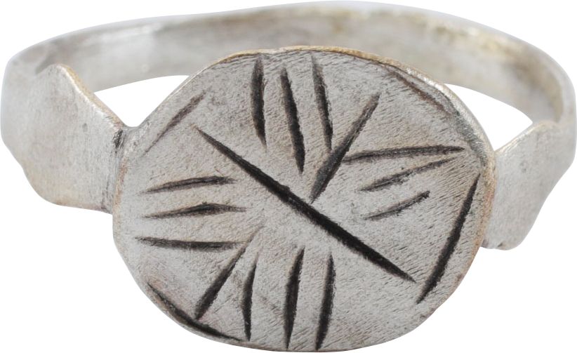 EUROPEAN CHRISTIAN RING, 1400-1600 SIZE 9 ½ - Royalty Rings