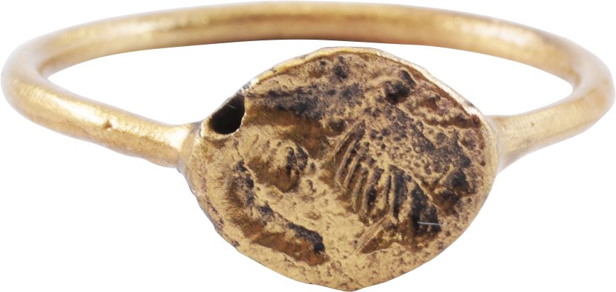 ROMAN SIGNET RING, 1ST-4TH CENTURY AD, SIZE 8 3/4 - Royalty Rings