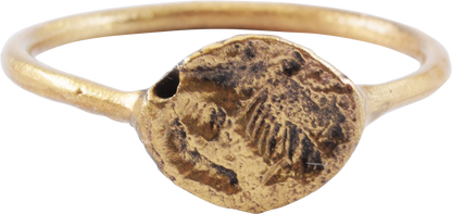 ROMAN SIGNET RING, 1ST-4TH CENTURY AD, SIZE 8 3/4 - Royalty Rings
