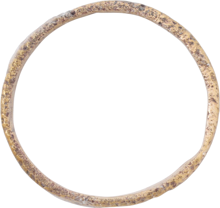 MEDIEVAL EUROPEAN CHRISTIAN RING 9TH-10TH CENTURY AD, SIZE 4 ¾ - Royalty Rings