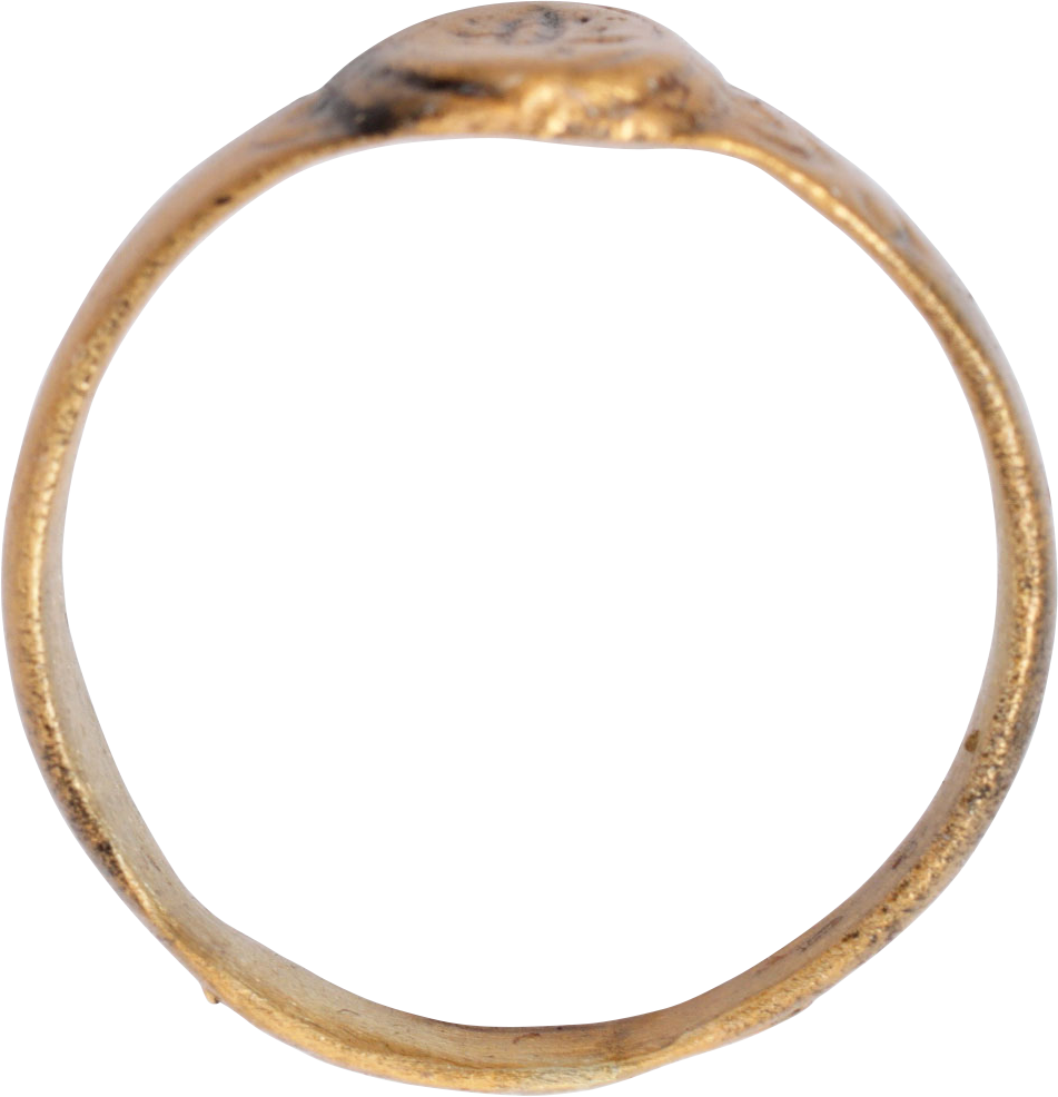 LATE MEDIEVAL WOMAN'S FASHION RING, SIZE 9 ½ - Royalty Rings