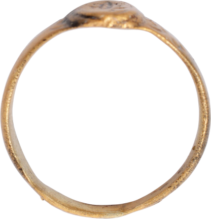 LATE MEDIEVAL WOMAN'S FASHION RING, SIZE 9 ½ - Royalty Rings