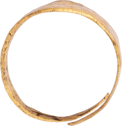 VIKING SHIELD RING C.900-1100 AD, SIZE 7 1/2 - Fagan Arms