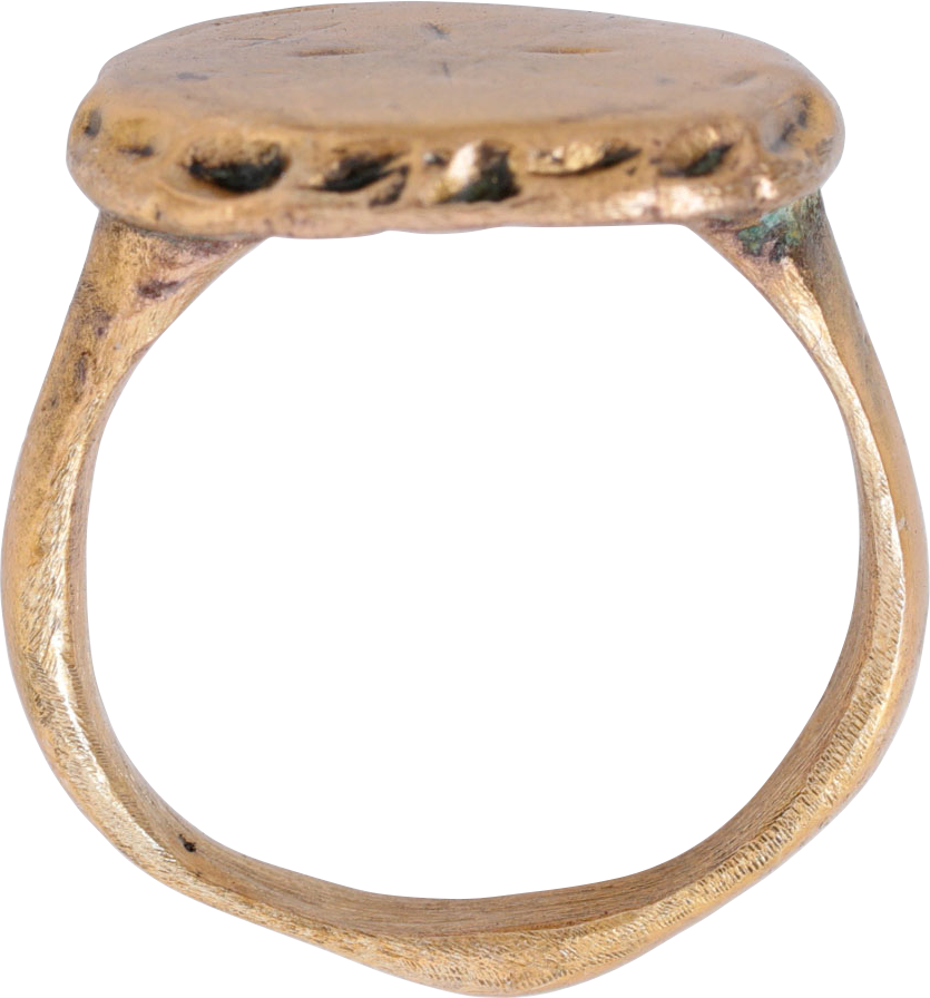MEDIEVAL EUROPEAN RING 10th-16th CENTURY SIZE 9 - Royalty Rings