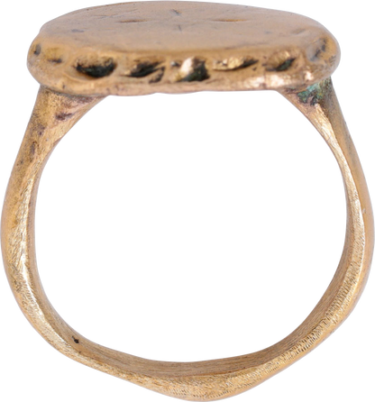 MEDIEVAL EUROPEAN RING 10th-16th CENTURY SIZE 9 - Royalty Rings