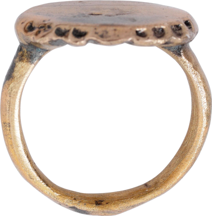 MEDIEVAL EUROPEAN RING 10th-16th CENTURY SIZE 6 3/4 - Royalty Rings
