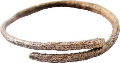 FINE VIKING COIL RING C.850-1050 AD, SIZE 11 - Royalty Rings