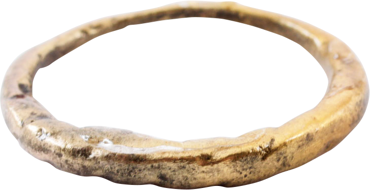VIKING WARRIOR’S WEDDING RING, 850-1050 AD, SIZE 8 ¼ - Royalty Rings