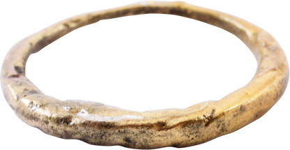 VIKING WARRIOR’S WEDDING RING, 850-1050 AD, SIZE 8 ¼ - Royalty Rings