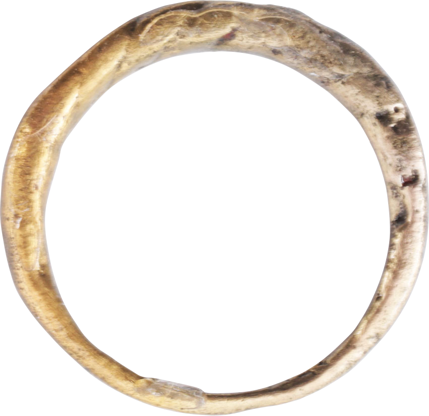 VIKING WARRIOR’S WEDDING RING, 850-1050 AD, SIZE 8 ¼ - Royalty Rings