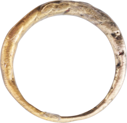 VIKING WARRIOR’S WEDDING RING, 850-1050 AD, SIZE 8 ¼ - Royalty Rings