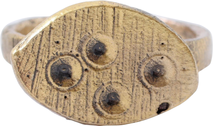 ANGLO SAXON RING, 6TH-8TH CENTURY AD, SIZE 2 ½ - Royalty Rings