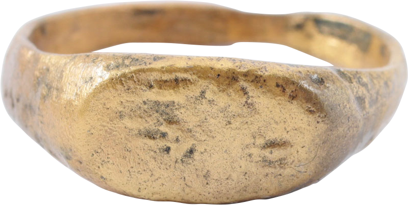 EARLY CHRISTIAN RING, 5TH-8TH CENTURY AD, SIZE 8 1/2 - Royalty Rings