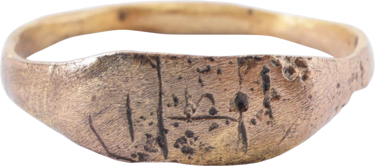 ROMAN SIGNET RING 1ST-3RD CENTURY AD, SIZE 7 1/2 - Royalty Rings