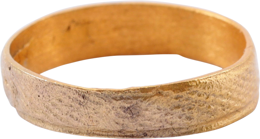 ANCIENT VIKING WEDDING RING SIZE 6 1/2 - Royalty RIngs