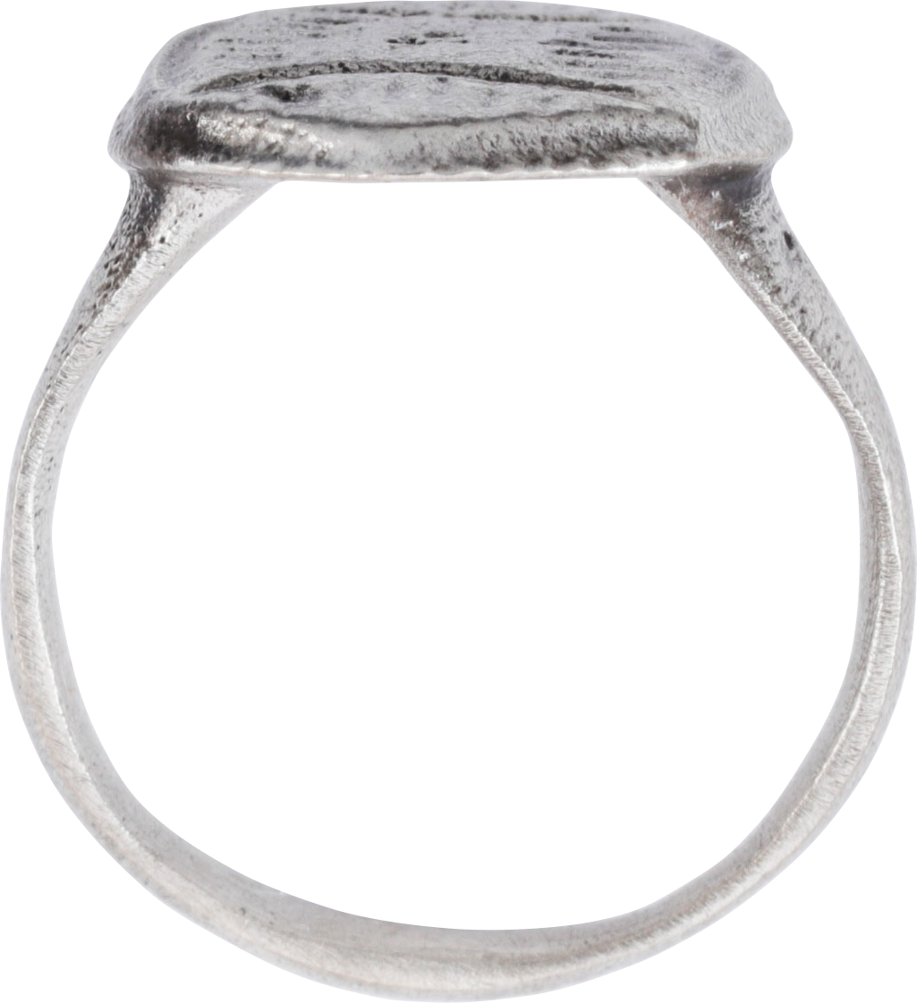 MEDIEVAL EUROPEAN CHRISTIAN RING, 10th-12th CENTURY, SIZE 5 3/4 - Royalty Rings