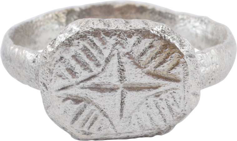 MEDIEVAL EUROPEAN RING, C.750-1100 AD, SIZE 5 ¼ - Royalty Rings
