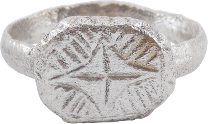 MEDIEVAL EUROPEAN RING, C.750-1100 AD, SIZE 5 ¼ - Royalty Rings
