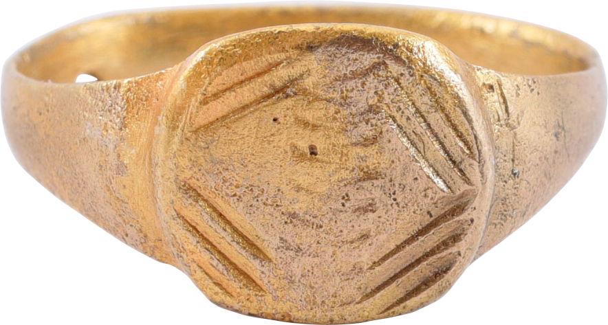 MEDIEVAL EUROPEAN RING, SIZE 8 - Royalty Rings