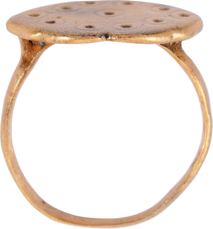 MEDIEVAL ANGLO-SAXON (ENGLISH) RING, SIZE 8 - Royalty Rings