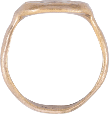 MEDIEVAL MYSTIC RING, 12th-14th CENTURY, SIZE 5 - Royalty Rings