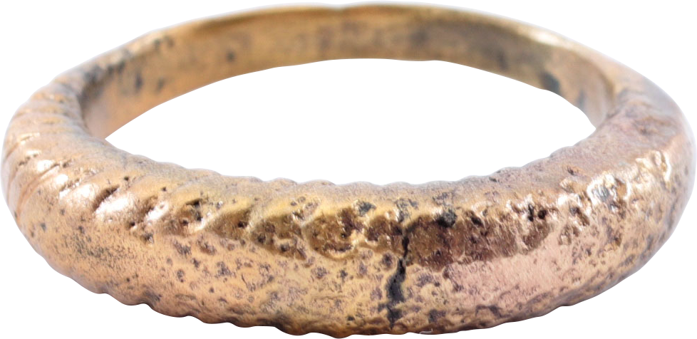 MASSIVE VIKING SPIRAL RING, SIZE 10 ¾ - Royalty Rings