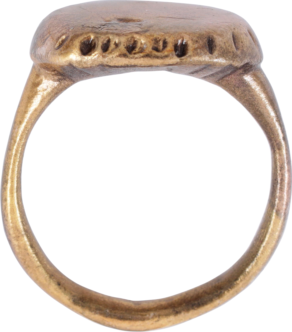 MEDIEVAL EUROPEAN RING 10th-16th CENTURY, SIZE 5 1/4 - Royalty Rings