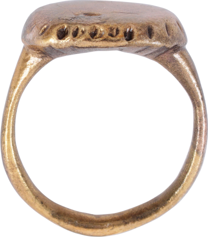 MEDIEVAL EUROPEAN RING 10th-16th CENTURY, SIZE 5 1/4 - Royalty Rings