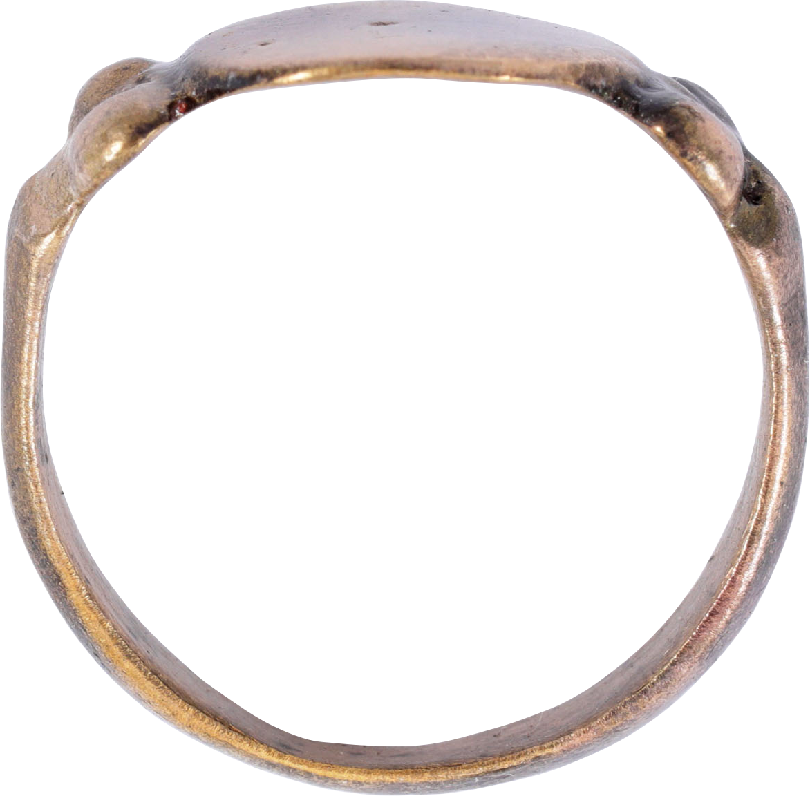 EUROPEAN BETROTHAL RING C.1600-1700, SIZE 10 3/4 - Royalty Rings